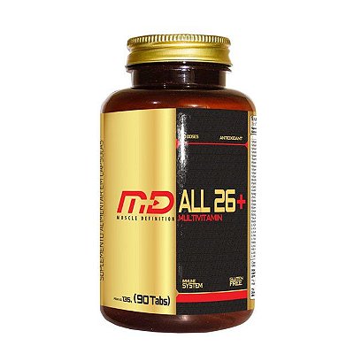 Multivitaminico Gold ALL 26 +PLUS 90 caps- MD Muscle Definition