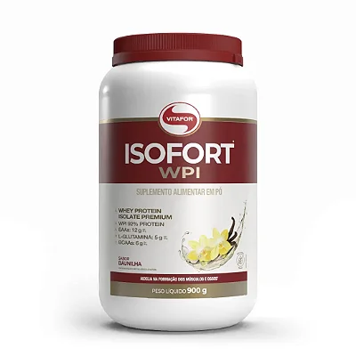 Isofort 900g Whey Protein Isolado Vitafor