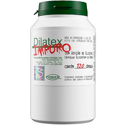 Dilatex Impuro (120caps) - Power Supplements
