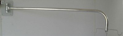 Suporte de Soro em Aço Inox