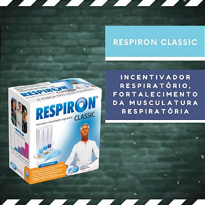RESPIRON CLASSIC - Exercitador e Incentivador Respiratório