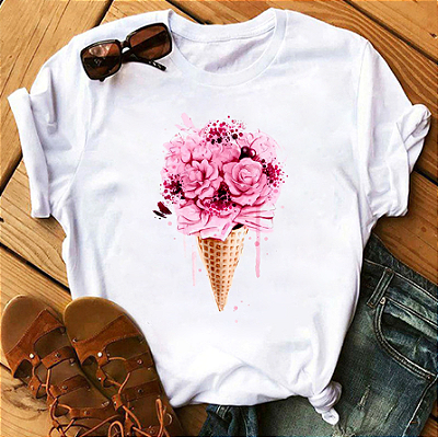 Camiseta Feminina Amor - OFF