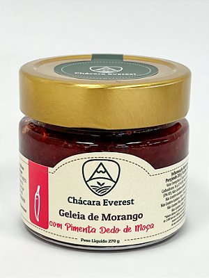 Geleia de Morango com Pimenta Dedo de Moça