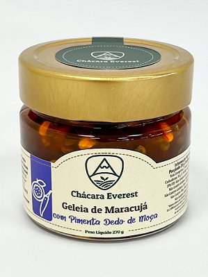 Geleia de Maracujá com Pimenta Dedo de Moça