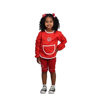 Avental de Artes Infantil Uniforme Maple Bear