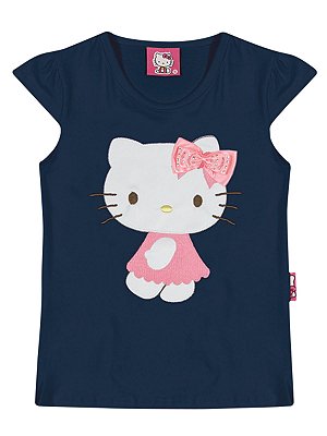 Blusa em Cotton Light Corino Hello Kitty