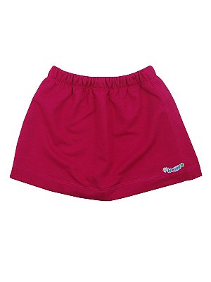 Shorts Saia em Moletinho Pink Be Little