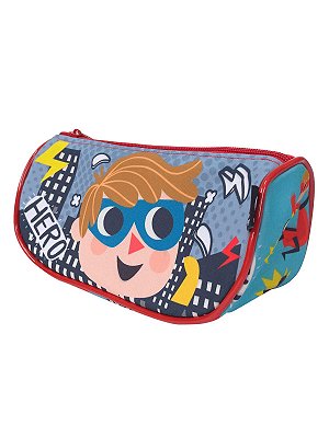 Necessaire Ó Design Infantil Escolar Herói