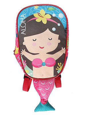 Mochila Baby Ó Design Sereia Aloha