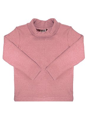 Cacharrel Rosebud Infantil Longa Soft Glacê Rosa Antigo