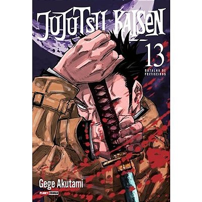 Manga: Jujutsu Kaisen - Batalha de Feiticeiros Vol.13 Panini