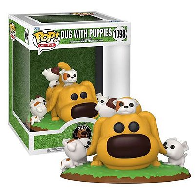 Funko Pop Animation: Dug Days-Dug with Puppies Deluxe #1098