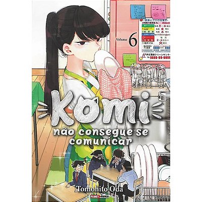 Manga: Komi Não Consegue Se Comunicar Vol.06 Panini