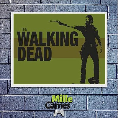 Placa Decorativa  The Walking Dead