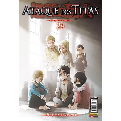 Manga: Ataque dos Titãs vol.24 Panini