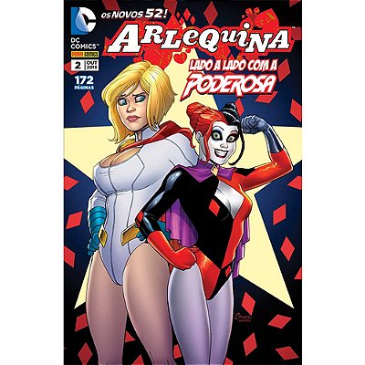 HQ: Os Novos 52! Arlequina Lado a Lado Com a Poderosa Panini