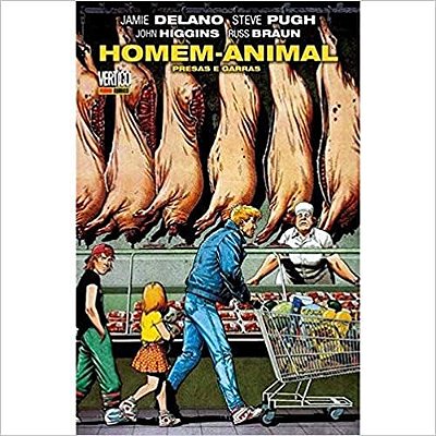 HQ: Homem Animal - Presas e Garras Panini Capa Comum