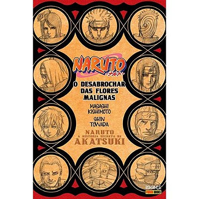 Mangá: Naruto a Historia Secreta da Akatsuki - O Desabrochar das Flores Malignas Panini