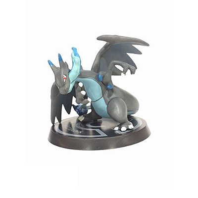Mini Figure: Pokemon Com Base - Charizard X 5cm.