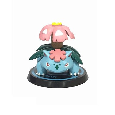 Mini Figure: Pokemon Com Base - Venusaur 5cm.