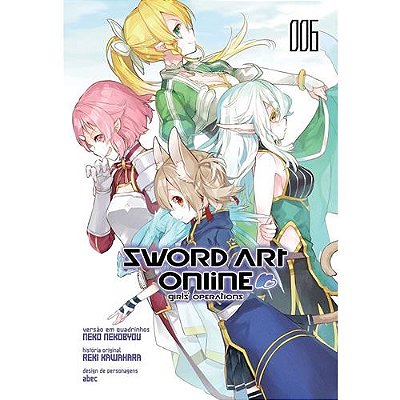 Mangá: Sword Art online - Girl´s Operation Vol.06 Panini