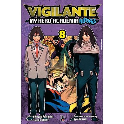 Manga: My Hero Academia Vigilante Illegals vol.08 JBC