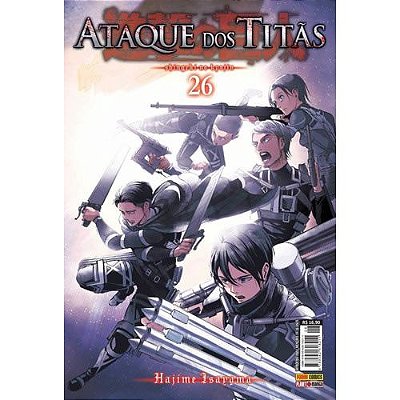 Manga: Ataque dos Titãs vol.26 Panini