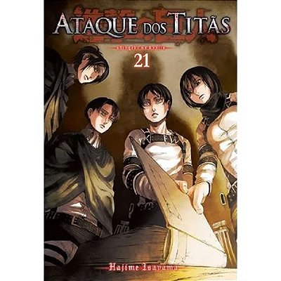 Manga: Ataque dos Titãs vol.21 Panini