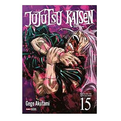 Manga: Jujutsu Kaisen - Batalha de Feiticeiros Vol.15 Panini