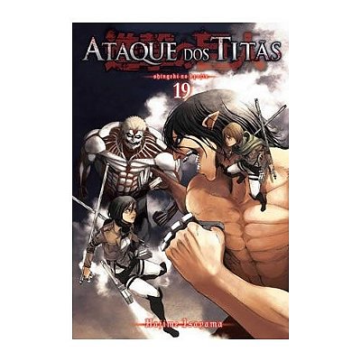 Manga: Ataque dos Titãs vol.19 Panini
