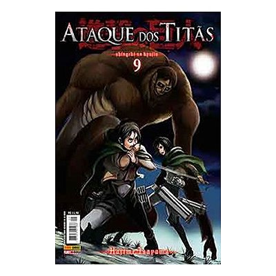Manga: Ataque dos Titãs vol.09 Panini