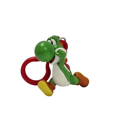 CHAVEIRO COLECIONÁVEL SUPER MARIO YOSHI 5CM. PLÁSTICO