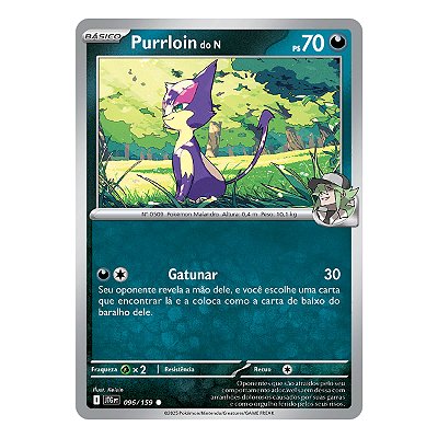 Card Pokemon Purrloin (096/159) Amigos De Jornada