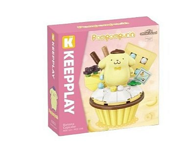 Bloco De Montar Cupcake Banana Pompompurin K20816