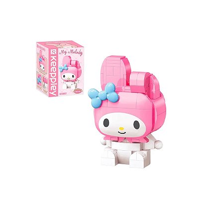 Bloco De Montar Personagem My Melody Hello Kitty E Amigos K20802