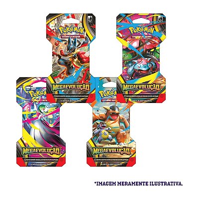 CARD Pokémon: Mega Evolução Booster