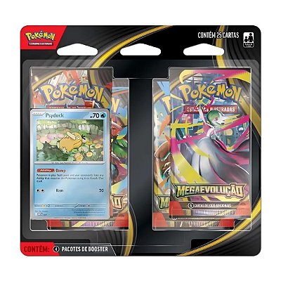 CARD Pokémon: Mega Evolução Blister Quadruplo