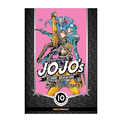 MANGA PANINI: Jojo's Bizarre Adventure Steel Ball Run VOL.10