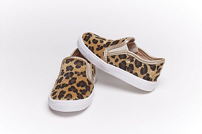 Tênis Slip-On  Oncinha
