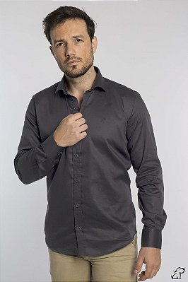 Camisa Classic Manga Longa Estampa Xadrez Vichy - Victor Mancini Moda  Masculina