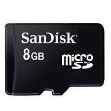 cartão de memoria  de 8gb