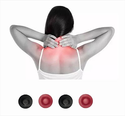 Pescoço - Kit de super ímãs para alívio da dor e tratamento complementar