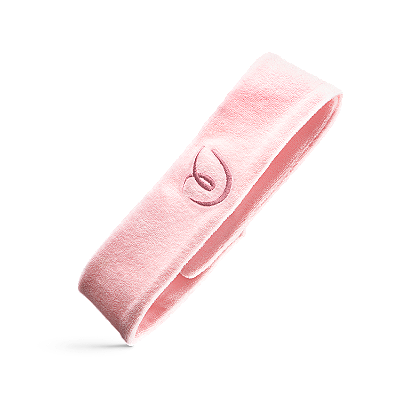 FAIXA DE CABELO TULIPIA ROSA
