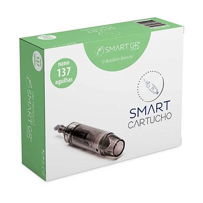 CARTUCHO SMART DERMA PEN PRETO HK - 137 AGULHAS