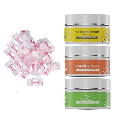 Kit Limpeza Básica Facial Esfoliante Emoliente Calmante Eccos