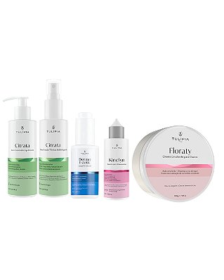 KIT LIMPEZA DE PELE TULIPIA