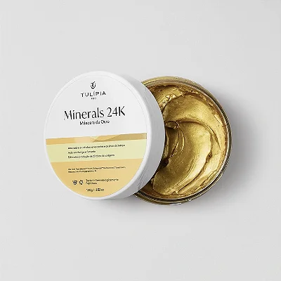 MINERALS 24K MASCARA DE OURO 100G