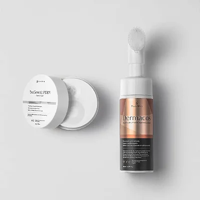 ROTINA ANTI-DADE ESPUMA DE LIMPEZA E CREME DE PDRN