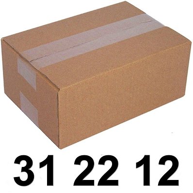 Caixas de Papelao Correio 31 x 22 x 12 cm Mercado Envios Sedex Tipo 02 Ecommerce 31 22 12 me Loja Virtual