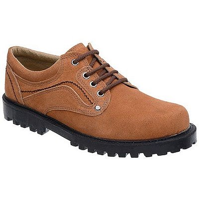 Sapato de Camurça Fearnothi- Cor Castor
